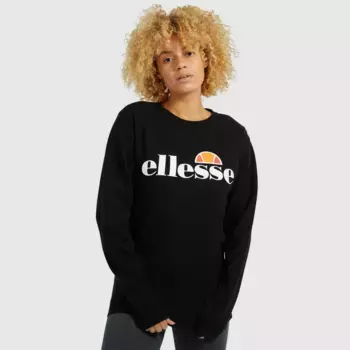 Женский свитшот Agata Sweatshirt ellesse Ellesse, черный