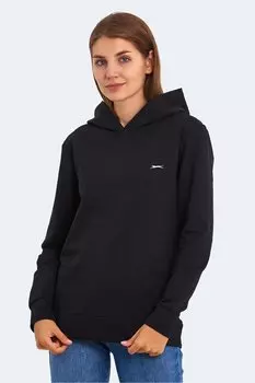 Женский свитшот KATHY черный SLAZENGER