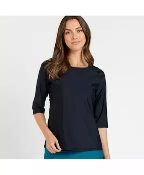 Женский свободный топ для плавания Margaux Calypsa, черный