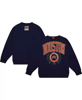 Женский темно-синий пуловер с логотипом Houston Astros Logo Lt 2.0 Mitchell & Ness, синий