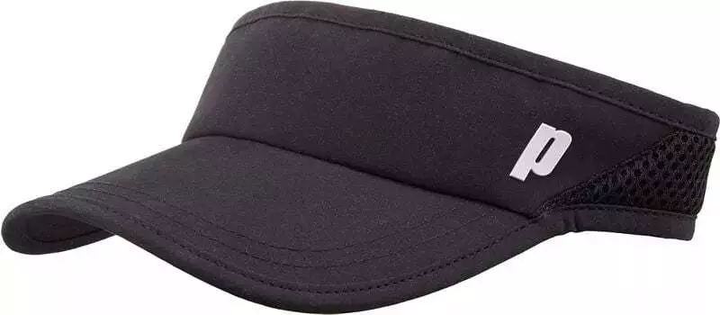 Женский теннисный козырек Prince Performance, черный