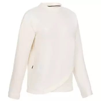 Женский термопуловер с логотипом Clelia LaMunt, белый