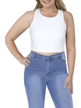 Женский тканый топ-обертка без рукавов для юниоров City Studio, белый
