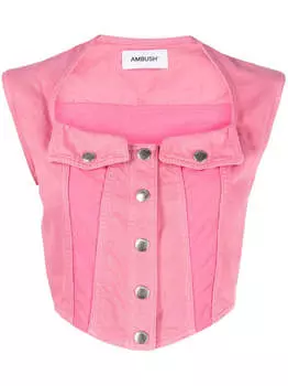 Женский топ Ambush розовый