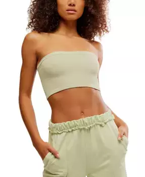 Женский топ Amelia Bandeau Free People, зеленый