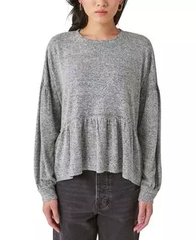 Женский топ babydoll cloud из джерси Lucky Brand, мульти