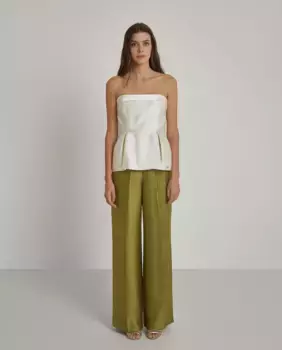 Женский топ без бретелек прямого кроя Trucco, цвет Crudo