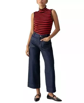 Женский топ без рукавов Essential с воротником-стойкой Sanctuary, красный