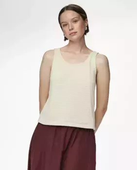 Женский топ без рукавов Pieces, цвет Crudo