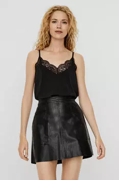 Женский топ без рукавов в нижнем белье Vero Moda, черный