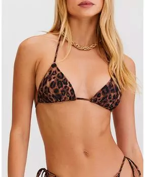 Женский топ бикини Le Triangle Sunkissed, коричневый