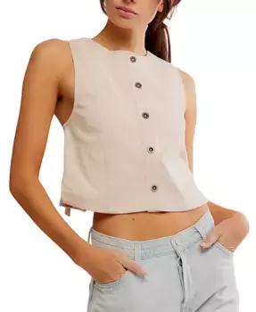 Женский топ Blake Vest Free People, белый