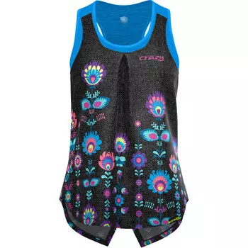 Женский топ-брейк Crazy, черный