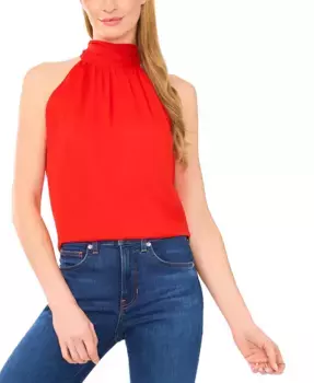 Женский топ-бюстье без рукавов Halter Top CeCe, красный