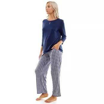 Женский топ Croft & Barrow с вырезом-капелькой и рукавами 3/4 Croft & Barrow