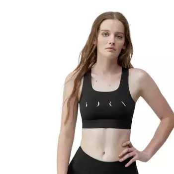 Женский топ для йоги Night Born Living Born Living Yoga, чёрный