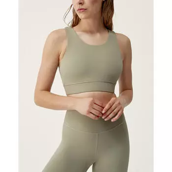 Женский топ для йоги Selma Born Living Yoga, цвет gruen