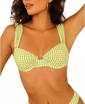 Женский топ для плавания Roma Dippin' Daisy's, мультиколор