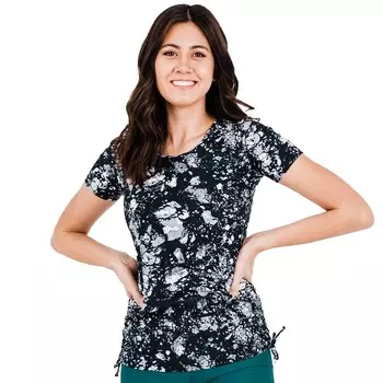 Женский топ для плавания с короткими рукавами Adele Calypsa LLC, цвет Gray Getaway