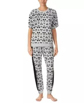 Женский топ для сна с микки маусом и короткими рукавами Disney, мульти