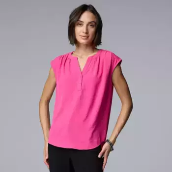Женский топ-доска-поповер Simply Vera Vera Wang, цвет always pink
