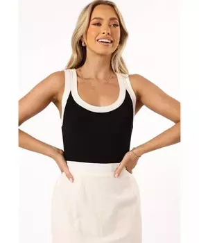 Женский топ Elody Petal and Pup, черный