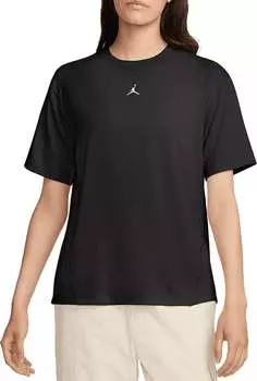 Женский топ Jordan Sport Diamond с короткими рукавами, черный
