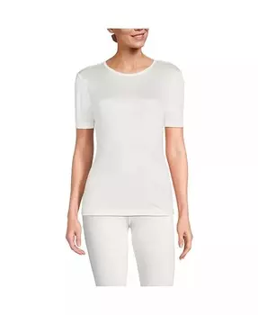 Женский топ Lands' End, слоновая кость/кремовый