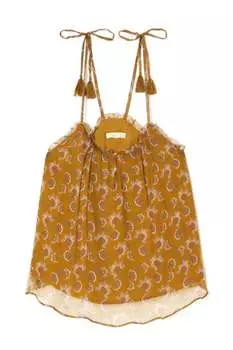 Женский топ Legra в цвете корицы Louise Misha, цвет cinnamon flowers