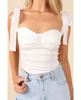 Женский топ Maisie Petal and Pup, белый