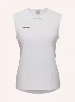 Женский топ mammut aenergy fl с короткими рукавами Mammut, белый