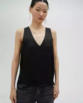 Женский топ на бретелях Lola Casademunt, черный