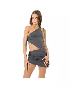 Женский топ на одно плечо Edikted, серый