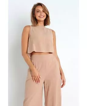 Женский топ Никола Petal and Pup, коричневый