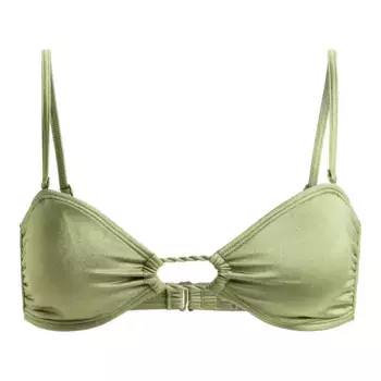 Женский топ Roxy Brilho, зеленый