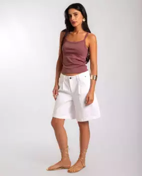 Женский топ с декоративными гвоздиками спереди The-Are, розовый