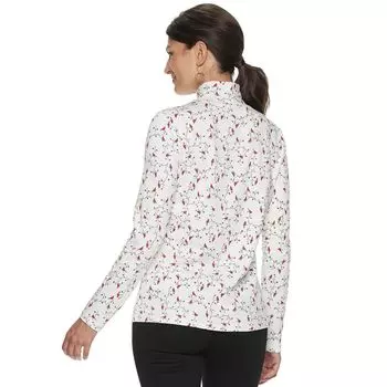 Женский топ с длинным рукавом Croft & Barrow Essential Croft & Barrow, черный