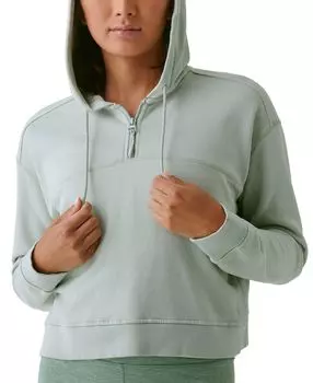 Женский топ с капюшоном hibernate с молнией до половины BASS OUTDOOR