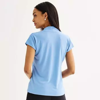 Женский топ с короткими рукавами «летучая мышь» и v-образным вырезом Nine West, цвет Bayou