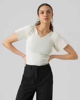 Женский топ с короткими рукавами Vero Moda