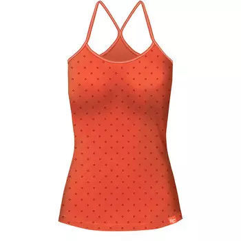 Женский топ с красивым видом Ein schner Fleck Erde, цвет Rotorange