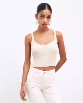 Женский топ с люрексом Tintoretto, цвет 120 Crudo