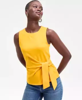 Женский топ с завязками по бокам On 34th, оранжевый