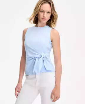 Женский топ с завязками по бокам On 34th, синий