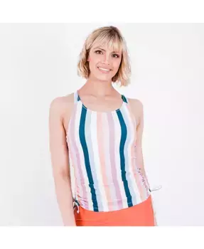 Женский топ-танкини Maya с встроенным бюстгальтером Calypsa, мультиколор