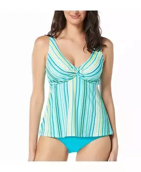 Женский топ танкини на косточках Willow для плавания Beach House, синий