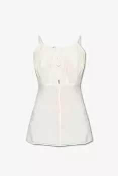 Женский топ Toteme белого цвета