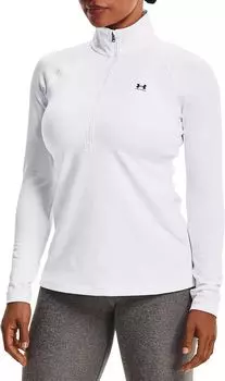 Женский топ Under Armour UA Authentics ColdGear с молнией , белый