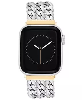 Женский трехрядный браслет-цепочка из сплава, совместимый с Apple Watch 42/44/45/Ultra/Ultra 2 Anne Klein, мультиколор