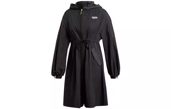 Женский тренч Adidas Originals, цвет Black